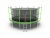 Батут с внутренней сеткой и лестницей EVO JUMP Internal 16ft (Green)